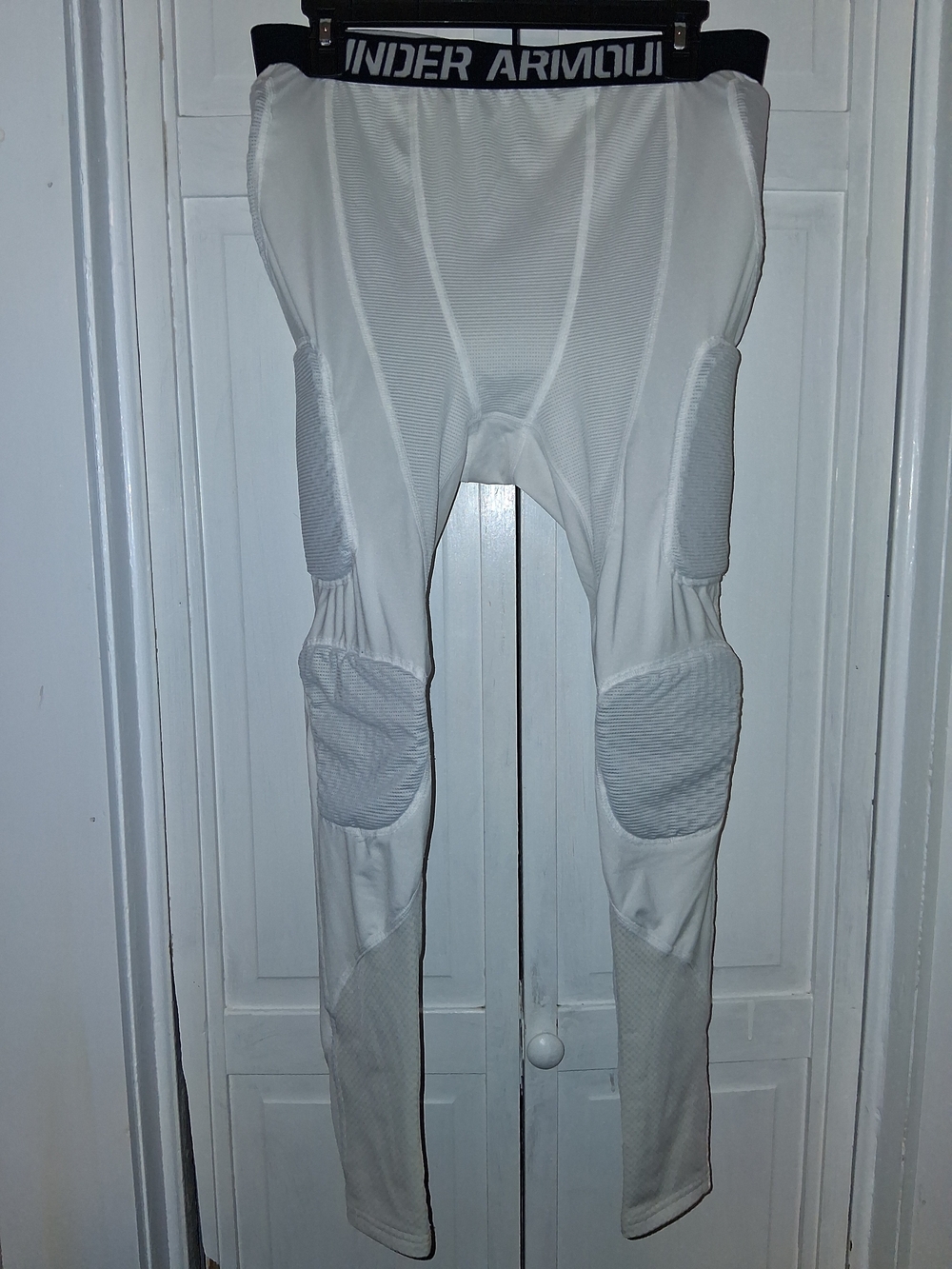 Under Armour Basketball Heatgear White Padded Compression Pants